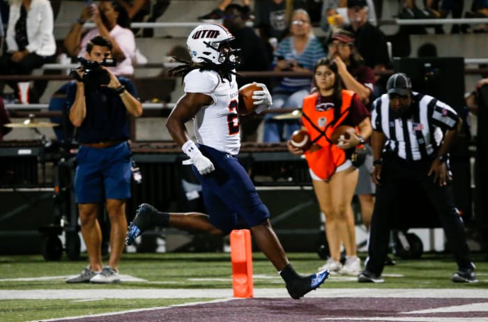 The Missouri State Bears took on the UT Martin Skyhawks at Plaster Stadium on Thursday, Sept. 8, 2022. Tmsu Football V Ut Martin00858